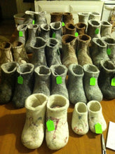 Load image into Gallery viewer, Polystyrene Shoe Lasts for Handcrafted Felted Slippers